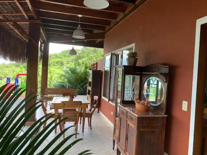 Casa Na Praia Com Vista Para O Mar Araquari Kültér fotó